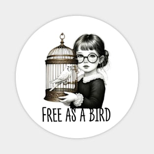 Free as a bird Magnet